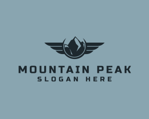 Mountain Peak Wings logo design