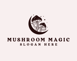 Fungus Mushroom Dispensary logo design