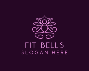 Lotus Fitness Yoga logo design