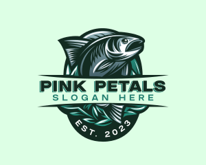 Fish Seafood Seaweed logo design