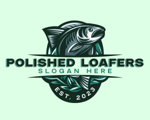 Fish Seafood Seaweed logo design