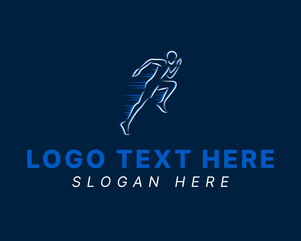 Fast-moving logo example 4