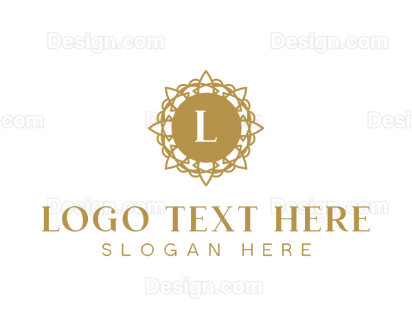 Golden Floral Boutique Logo