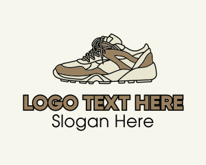 Brown Running Shoe logo