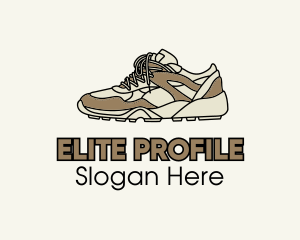 Brown Running Shoe logo