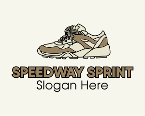 Brown Running Shoe logo