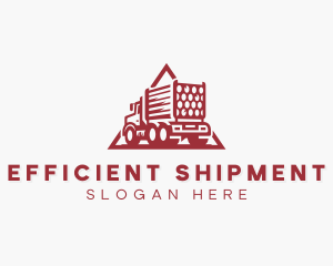 Cargo Trucking Delivery logo design