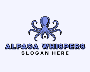 Octopus Ink Pen logo design