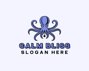 Octopus Ink Pen logo design