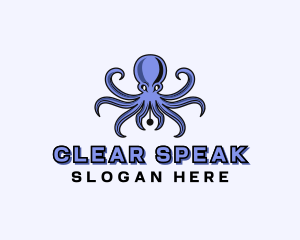 Octopus Ink Pen logo design