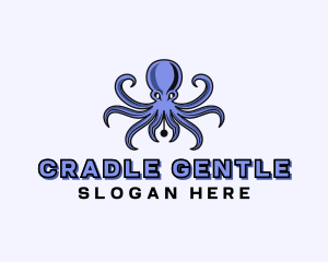 Octopus Ink Pen logo design