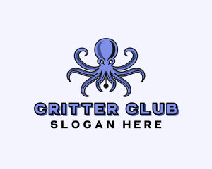 Octopus Ink Pen logo design