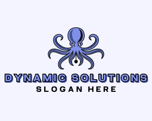 Octopus Ink Pen logo design