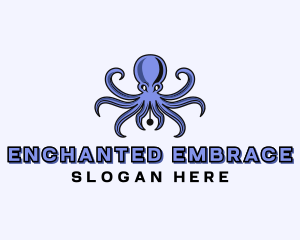 Octopus Ink Pen logo design