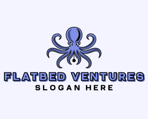 Octopus Ink Pen logo design