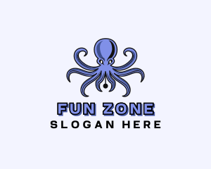 Octopus Ink Pen logo design