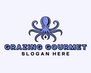 Octopus Ink Pen logo design