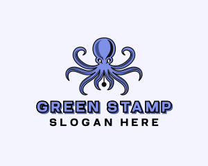 Octopus Ink Pen logo design