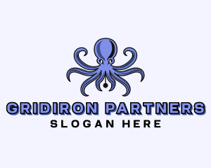 Octopus Ink Pen logo design