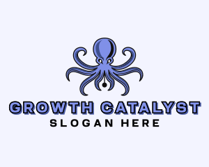 Octopus Ink Pen logo design