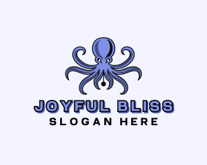 Octopus Ink Pen logo design