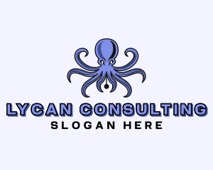 Octopus Ink Pen logo design