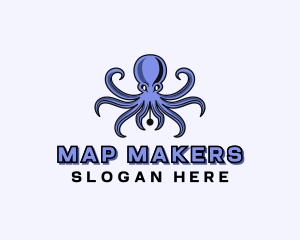 Octopus Ink Pen logo design