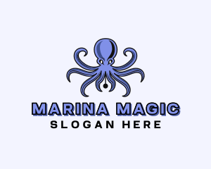 Octopus Ink Pen logo design