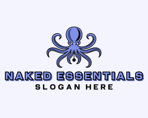 Octopus Ink Pen logo design