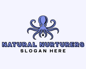 Octopus Ink Pen logo design