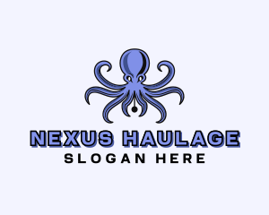 Octopus Ink Pen logo design