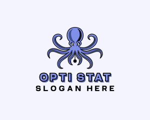 Octopus Ink Pen logo design