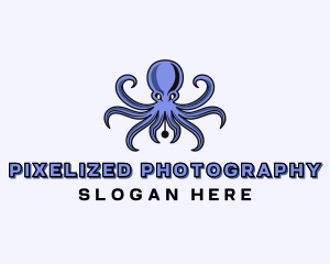 Octopus Ink Pen logo design