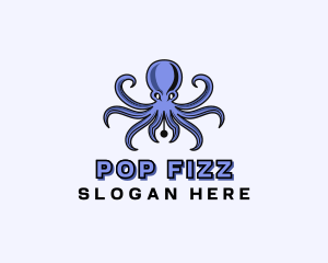 Octopus Ink Pen logo design