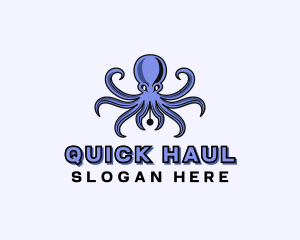 Octopus Ink Pen logo design