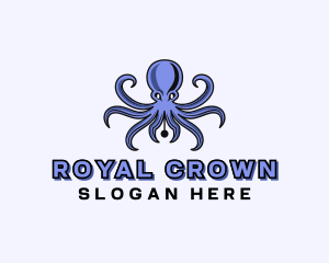 Octopus Ink Pen logo design