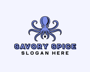 Octopus Ink Pen logo design