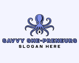 Octopus Ink Pen logo design