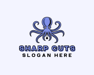 Octopus Ink Pen logo design