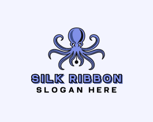 Octopus Ink Pen logo design