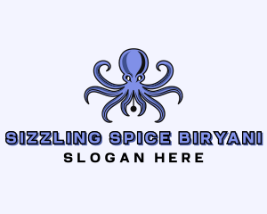 Octopus Ink Pen logo design