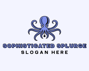 Octopus Ink Pen logo design