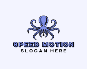 Octopus Ink Pen logo design