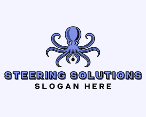 Octopus Ink Pen logo design