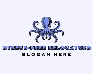 Octopus Ink Pen logo design