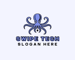 Octopus Ink Pen logo design