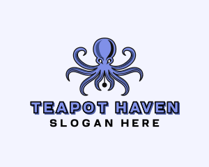 Octopus Ink Pen logo design