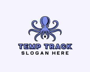 Octopus Ink Pen logo design