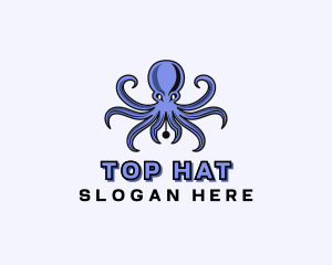 Octopus Ink Pen logo design