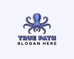 Octopus Ink Pen logo design